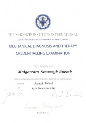 cert_McKenzie egzamin